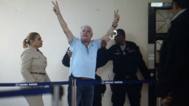 Martinelli, en la sala de cuidados intensivos del Hospital Santo Tomás