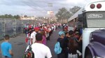 Miles de usuarios afectados por paro en el transporte