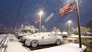 Pánico en el sur de Estados Unidos ante las sorpresivas nevadas