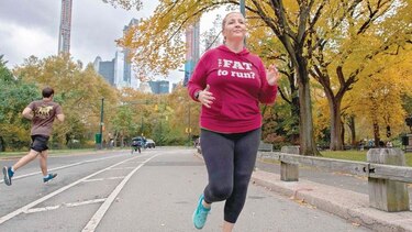 ¿Demasiado gorda para correr? ¡Nunca!, dice una corredora