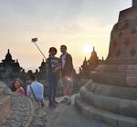 Amanecer en Borobudur