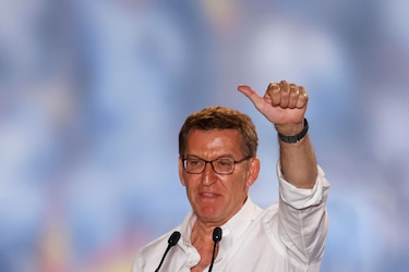 Feijóo, líder del PP, inicia una ronda de contactos con partidos para intentar formar gobierno en España