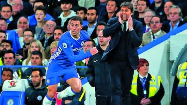Hazard puso a ganar a Chelsea