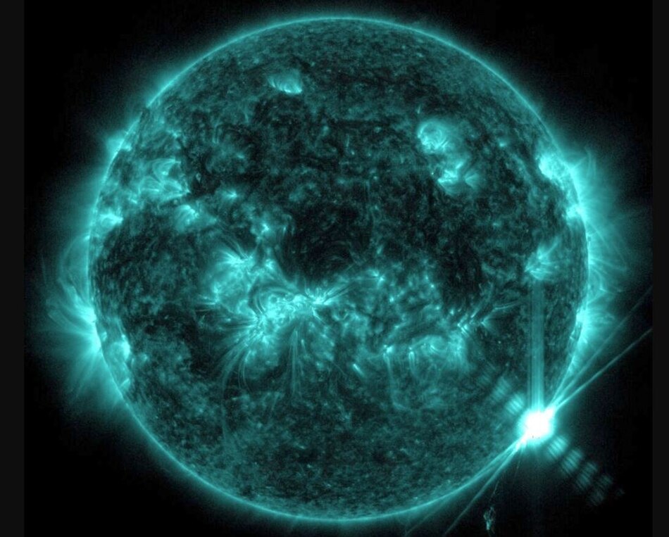 El Sol emite una fuerte llamarada de la clase más intensa