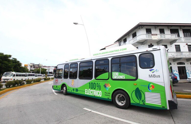 BID aprueba $47 millones para buses eléctricos en la ciudad de Panamá