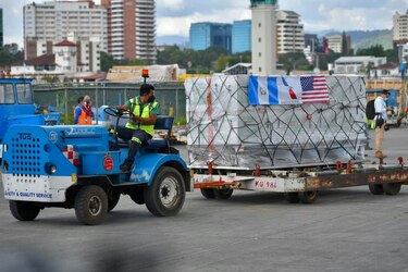 Guatemala recibe de Estados Unidos donación de 1.5 millones de vacunas anticovid