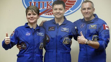 Los astronautas se muestran 'confiados' ante primer vuelo tras accidente del Soyuz