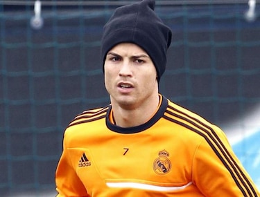 Sergio Ramos y Cristiano Ronaldo completaron todo el entrenamiento