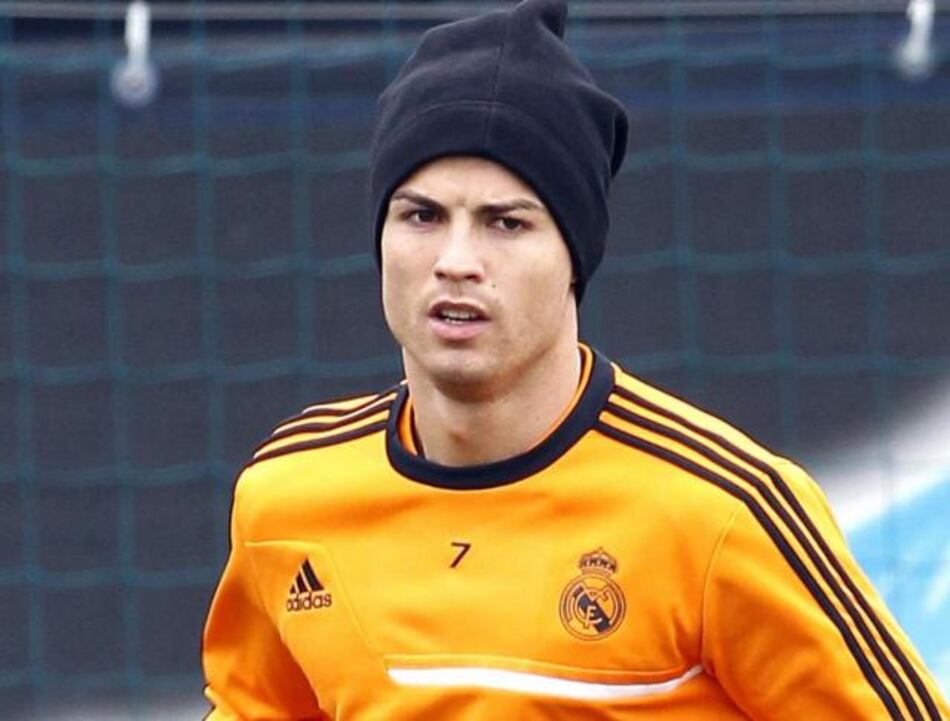 Sergio Ramos y Cristiano Ronaldo completaron todo el entrenamiento