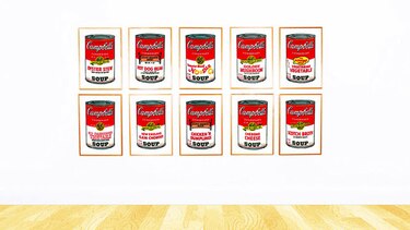Latas de sopa de Warhol se venden por 317 mil dólares
