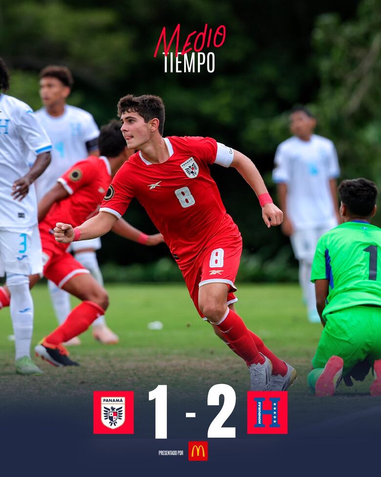 Rojita Sub-15 inicia con derrota 2-1 frente a Honduras