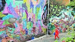 Eliminan murales