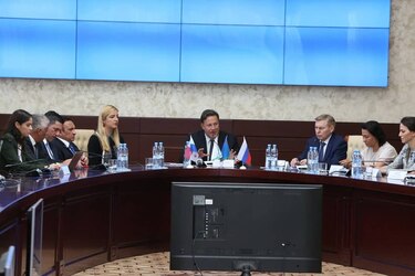 Putin y Varela asisten a concierto dedicado a la apertura del Mundial de fútbol