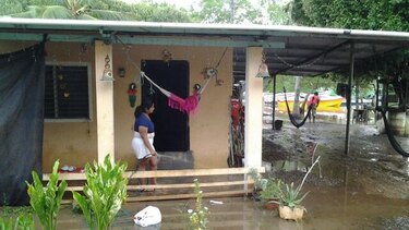 Chitré: 31 familias fueron afectadas por oleajes