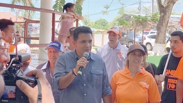 Ricardo Lombana lleva a Chiriquí su discurso antisistema