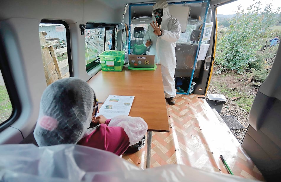 Aula sobre ruedas salva el año escolar en zonas mapuches