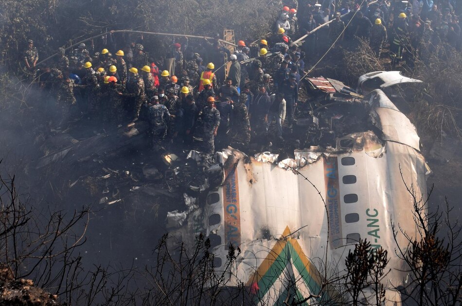 Un ‘error humano’ causó la tragedia en el aeropuerto de Nepal con 72 muertos