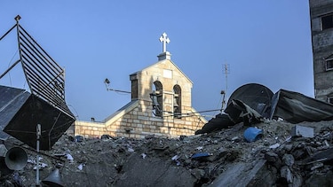 Los cristianos no quieren abandonar las iglesias de Gaza a pesar de los ataques y las órdenes de evacuación de Israel: “si morimos, que sea en la casa del Señor’