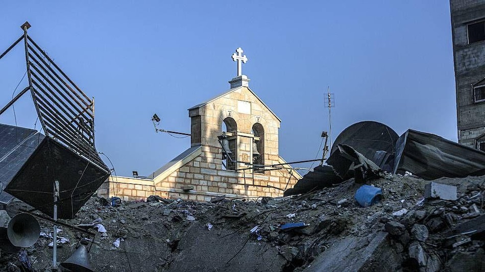 Los cristianos no quieren abandonar las iglesias de Gaza a pesar de los ataques y las órdenes de evacuación de Israel: “si morimos, que sea en la casa del Señor’