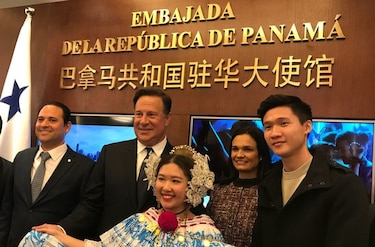 Presidente Varela inaugura la Embajada de Panamá en China