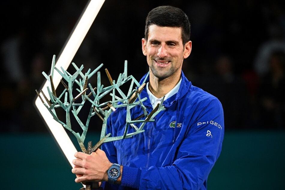 El serbio Novak Djokovic conquista sexto Masters 1000 de París