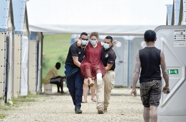Mengua la crisis migratoria en la zona selvática de Darién