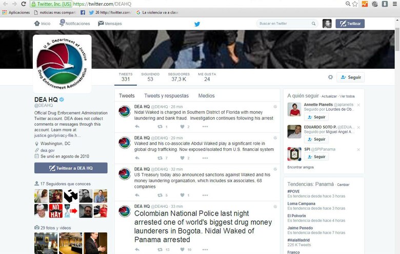 Departamento del Tesoro de Estados Unidos incluye a Abdul y Nidal Waked y sus sociedades en la 'Lista Clinton'