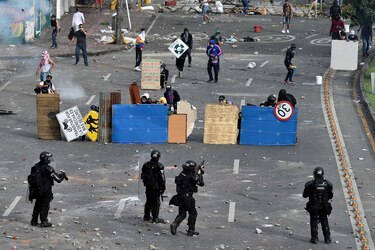 Condena internacional al abuso policial en el séptimo día de protestas en Colombia