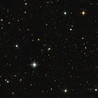 Descubren un nuevo tipo de galaxia apodada 'judía verde' por su apariencia