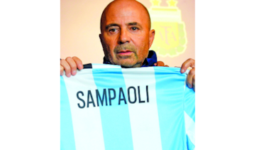 Sampaoli dirige su primera práctica