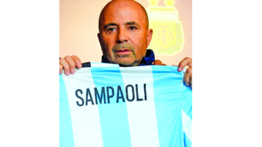 Sampaoli dirige su primera práctica