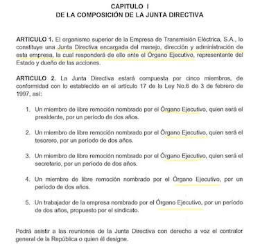 Junta directiva justifica el pago de $250 mil al gerente de Etesa