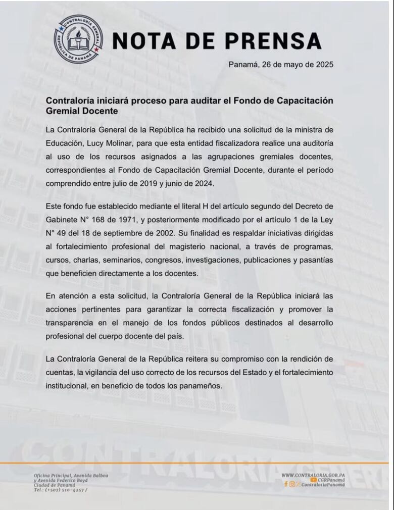 Fondo del seguro educativo: ¿Cómo los dirigentes de gremios controlan el dinero?